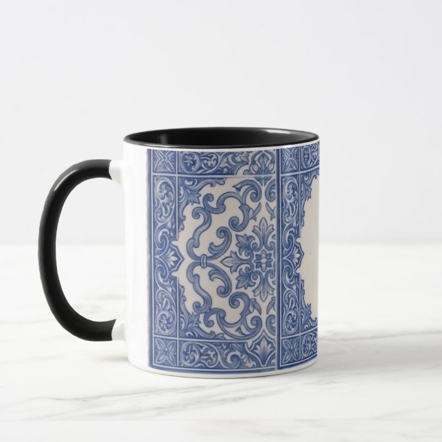 Caneca Personalizada Azulejo Português Mug (Left)