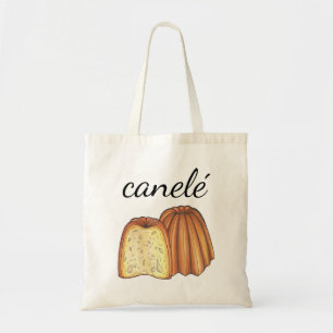 Canelé French Pastry Chef Pâtisserie Bakery Food  Tote Bag