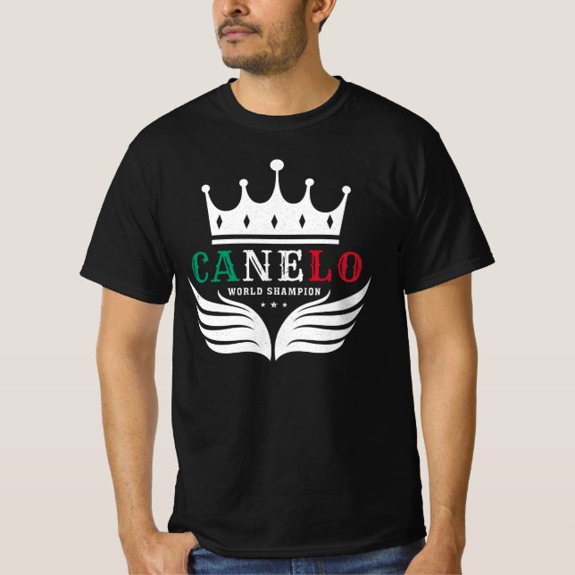 Canelo World Champion T-Shirt (Front)