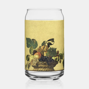 Canestra di frutta (Basket of Fruit)  Caravaggio Can Glass