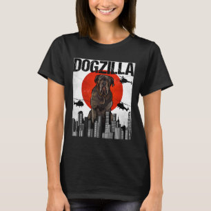 Canezilla Japanese Dogzilla Neapolitan Mastiff T-Shirt