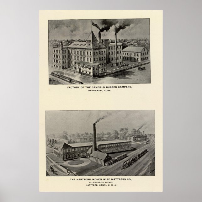 Canfield Rubber Co Poster (Front)