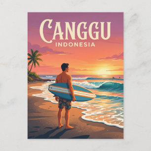Canggu Indonesia Postcard