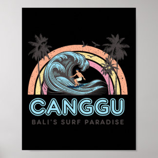 Canguu - Li's Surf Paradise - Indonesia Surfing Fa Poster