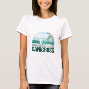 Canicross Dog Running, Running with dogs for women T-Shirt