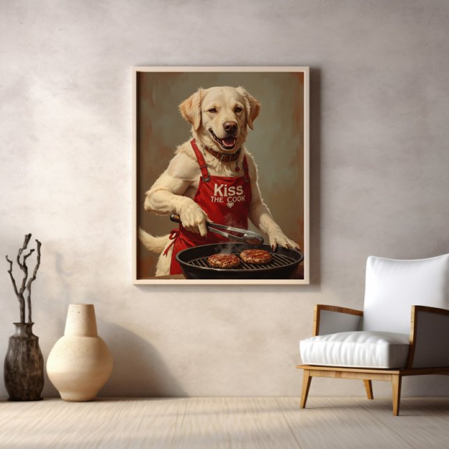 Canine BBQ King Of Patties Poster (Creator Uploaded)