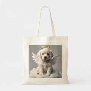 " CANINE CHERUB " TOTE BAG