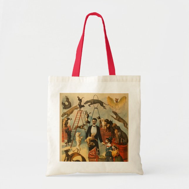 Canine Circus - Budget Tote #1 Bag (Front)