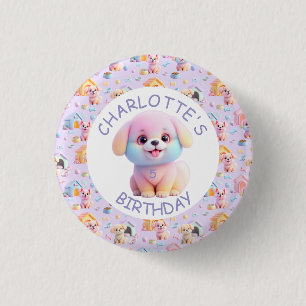 Canine Cuddle 2 3 Cm Round Badge