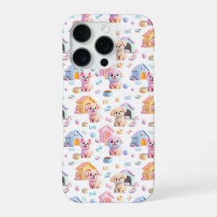 Canine Cuddle iPhone 16 Pro Case