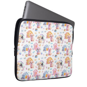 Canine Cuddle Laptop Sleeve
