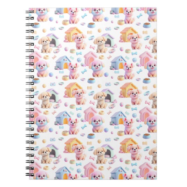 Canine Cuddle Notebook (Front)