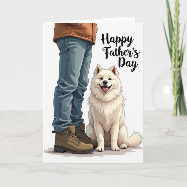 Canine Fathers Day Card (Front)