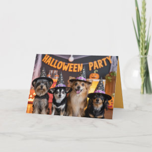 Canine Halloween Party Invitation