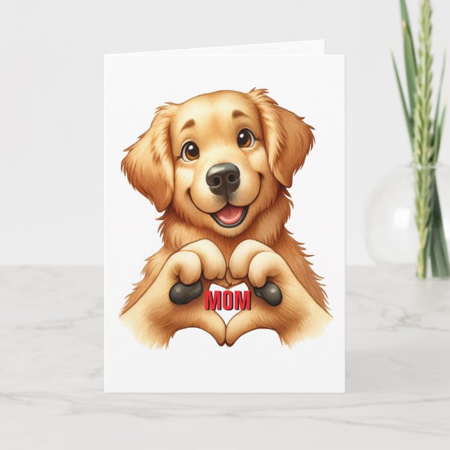 Canine Love - See Inside  Card (Front)