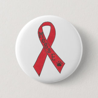 Canine Megaesophagus Support Ribbon Pin