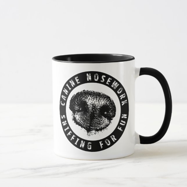 Canine Nosework, Sniffing for Fun Mug (Right)