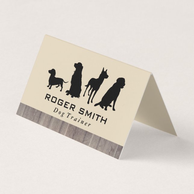 Canine Pack | Dog Training Business Card (Front)