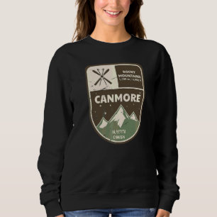 Canmore Alberta Canada Vintage Sweatshirt