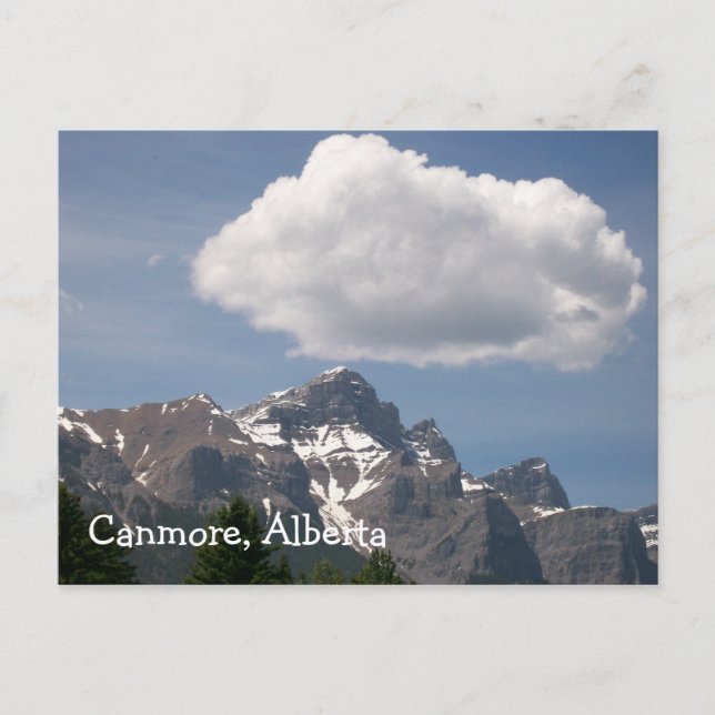 Canmore, Alberta Postcard (Front)
