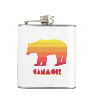 Canmore Alberta Rainbow Bear Hip Flask