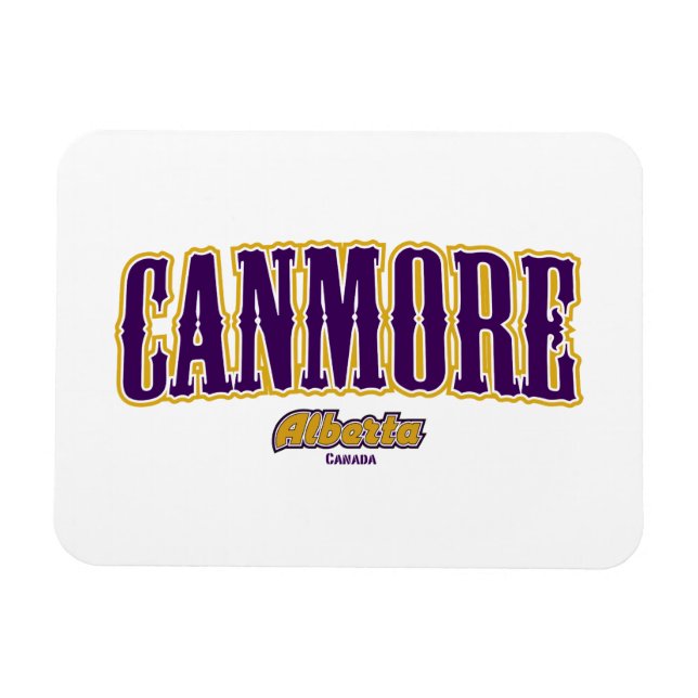 Canmore West Magnet (Horizontal)