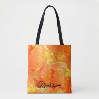 Canna Lilies personalised tote bag