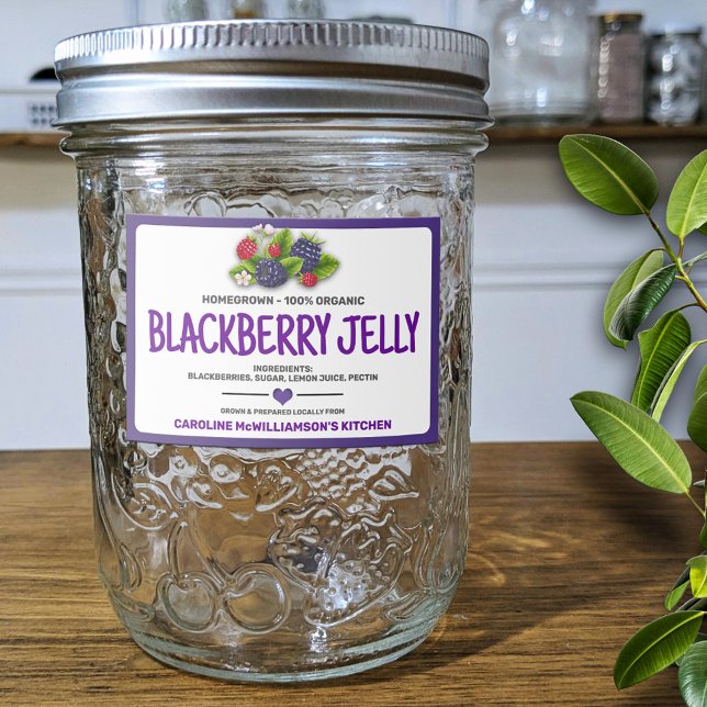 Canned Blackberries Food Label (Creator Uploaded)