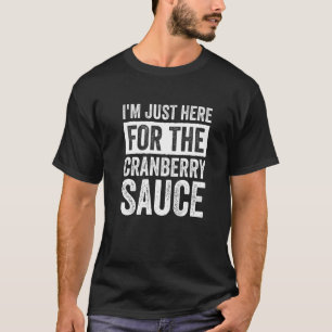 Canned Cranberry Sauce Jellied Happy Thanksgiving T-Shirt