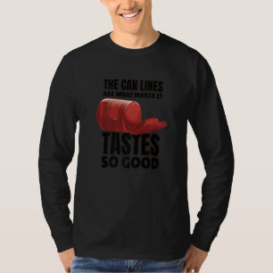 Canned Cranberry Sauce Jellied Happy Thanksgiving T-Shirt