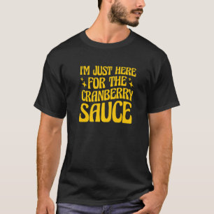 Canned Cranberry Sauce Jellied Happy Thanksgiving T-Shirt