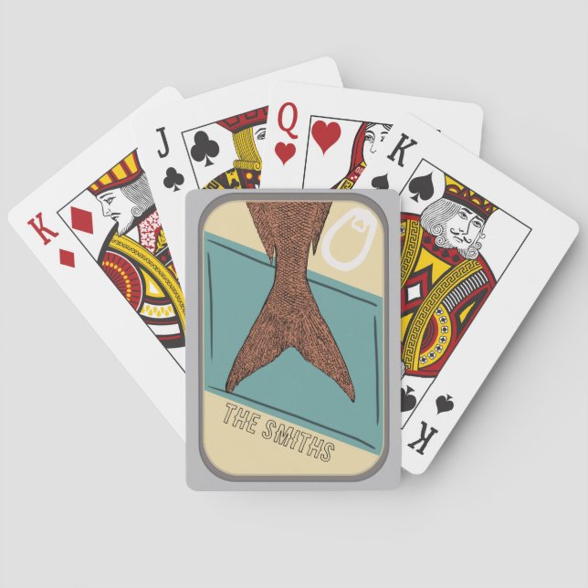 Canned Fish  Playing Cards (Back)