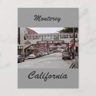 Cannery row postcard