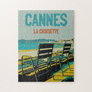 Cannes Côte d'Azur La Croisette Illust France Jigsaw Puzzle