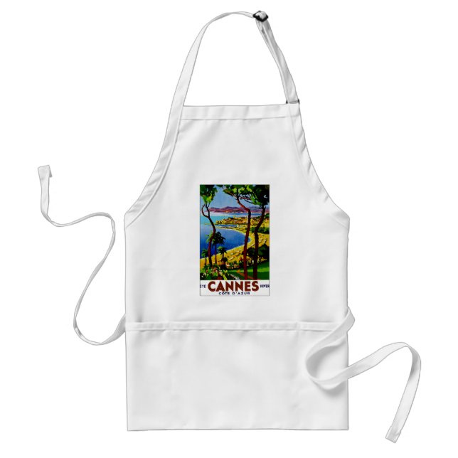 Cannes ~ Cote d'Azur Standard Apron (Front)