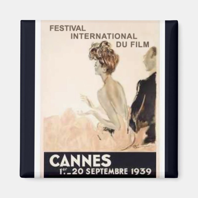 Cannes Film Festival 1939 Magnet (Front)