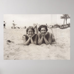 Cannes, France 1930s Poster