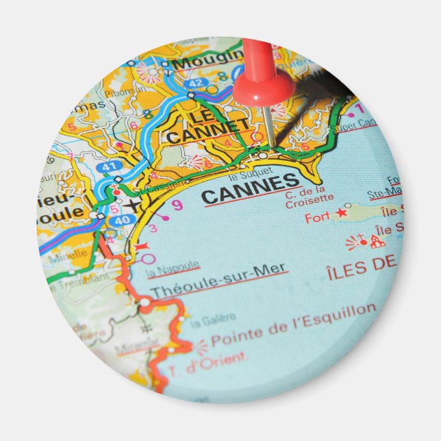 Cannes, France Magnet (Front)