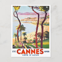 Cannes France vintage travel