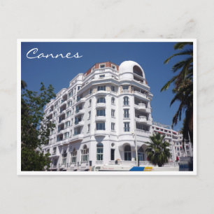 cannes hotel postcard