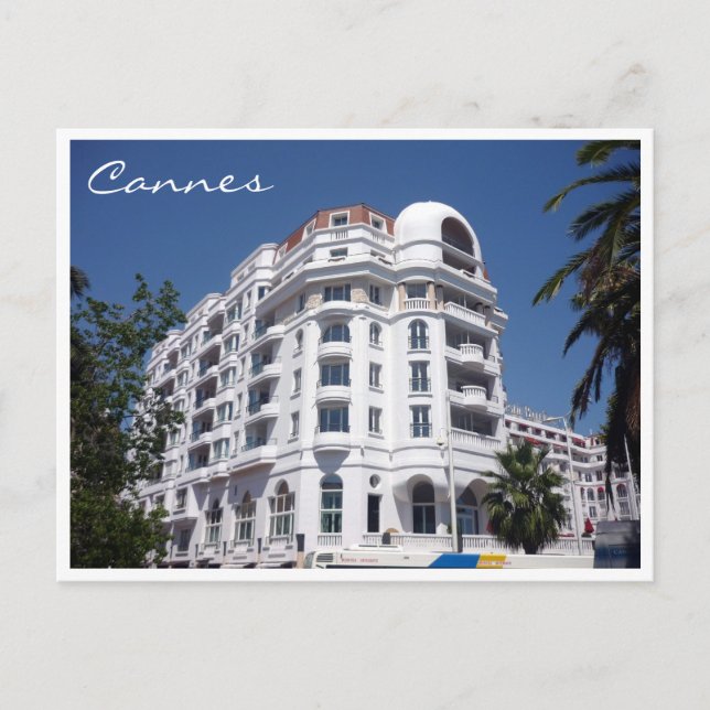 cannes hotel postcard (Front)