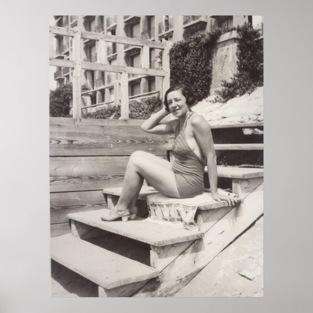 Cannes in 1930s poster (Front)