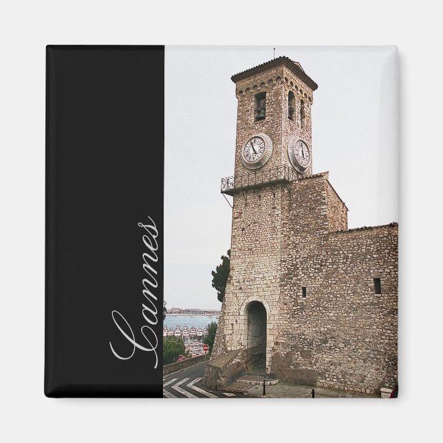 Cannes, old tower magnet (Front)