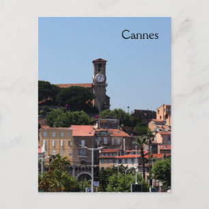 Cannes, Provence rooftops Postcard