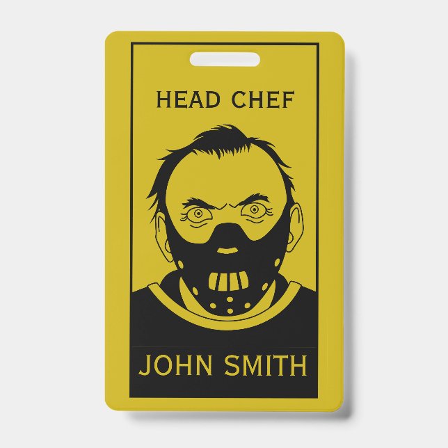  Cannibal Cook Gift ID Badge (Front)