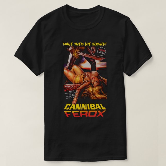 Cannibal Ferox Classic T-Shirt (Design Front)