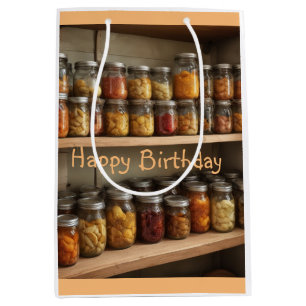 Canning Birthday Medium Gift Bag