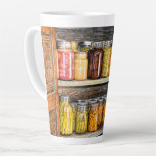 Canning Fall Harvest Preserves Latte Mug