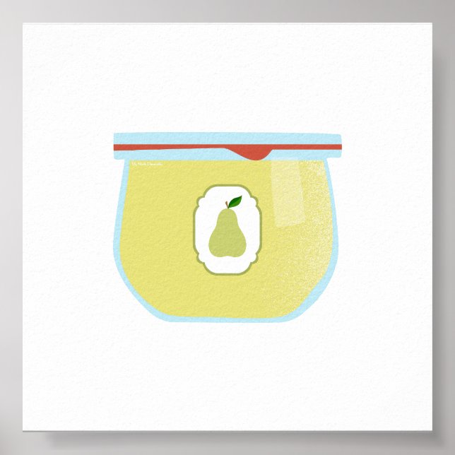 Canning Food - Pear Jam Poster (Front)