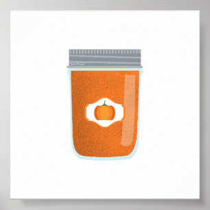 Canning Food - Pumpkin Butter Poster